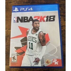 NBA 2K18 Kyrie Irving Cover Standard Edition PlayStation 4 (PS4) Great Condition